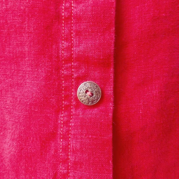 90's 💯 linen oversized shirt - Picture 5 of 6